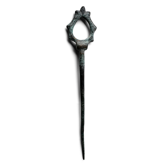 Western Asiatic Bronze Cloak Pin
