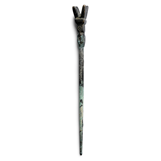 Western Asiatic Bronze Cloak Pin