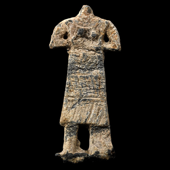 Roman Lead Childs Toy