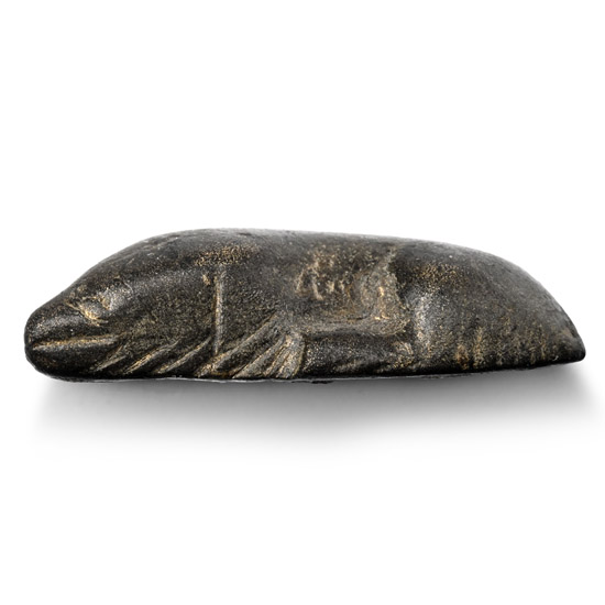 Roman Bronze Sleeping Dog Statuette