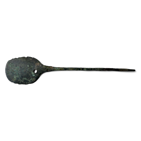 Roman Bronze Medical Spatula