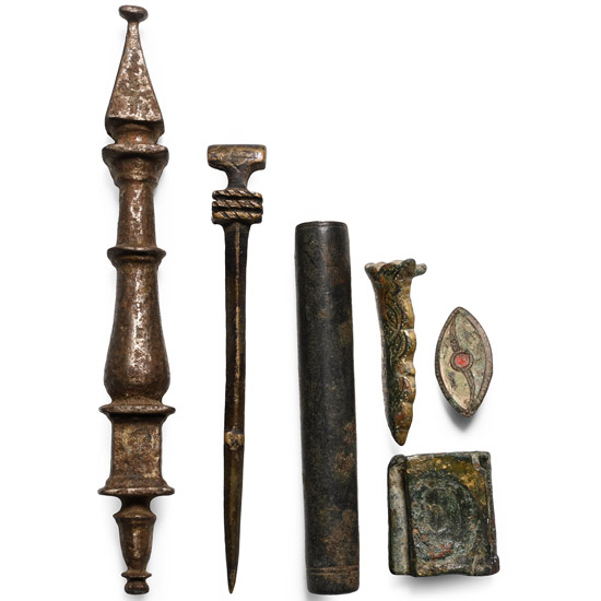 Medieval and Other Bronze Artefact Group
