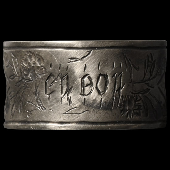 Post Medieval Silver En Bon Desir Posy Ring