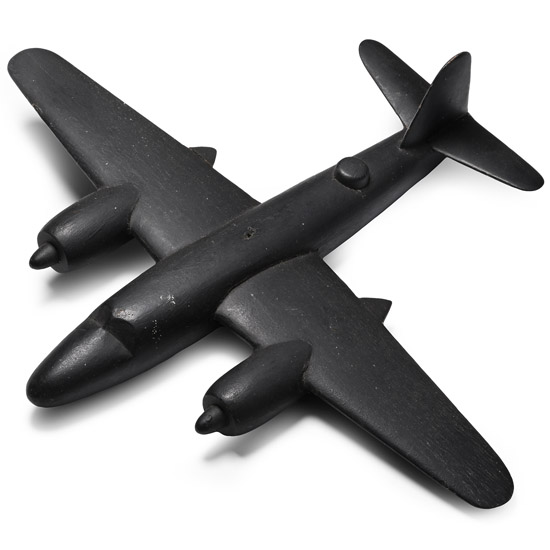 B26 Marauder Wooden WWII RAF Aeroplane Identification Training Model