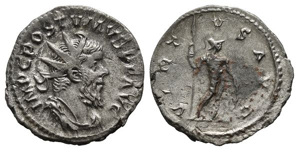 Postumus, Romano-Gallic Emperor AR Antoninianus.