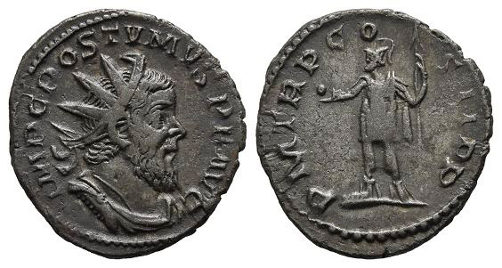 Postumus, Romano-Gallic Emperor AR Antoninianus.