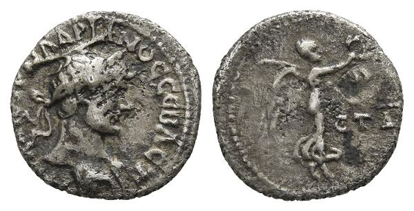 Hadrian AR Hemidrachm of Caesarea-Eusebeia, Cappadocia.