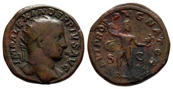 Severus Alexander AE Dupondius.