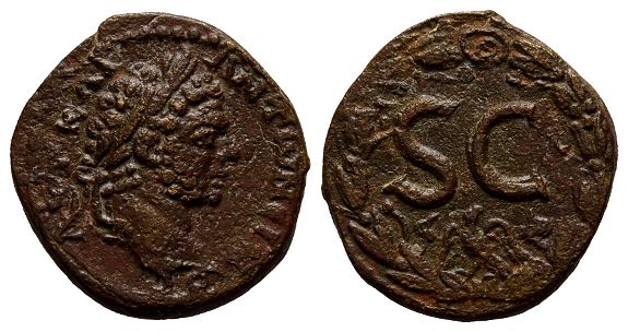 Caracalla AE 24mm of Antioch, Seleucis and Pieria.