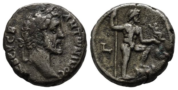 Antoninus Pius BI Tetradrachm of Alexandria, Egypt.