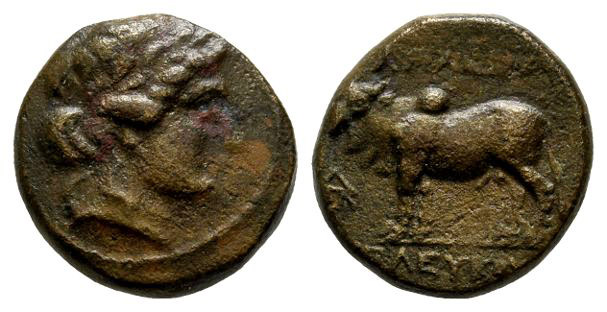 Seleukid Empire, Seleukos II Kallinikos AE 16mm.