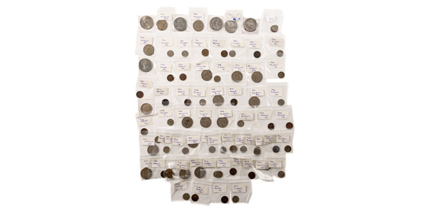Group of Seventy Three (73) Mixed Coins of Great Britain.