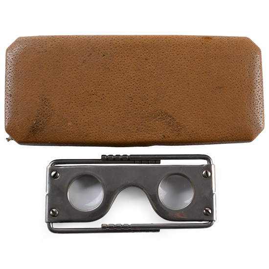 British RAF WWII Stereoscope in Original Case