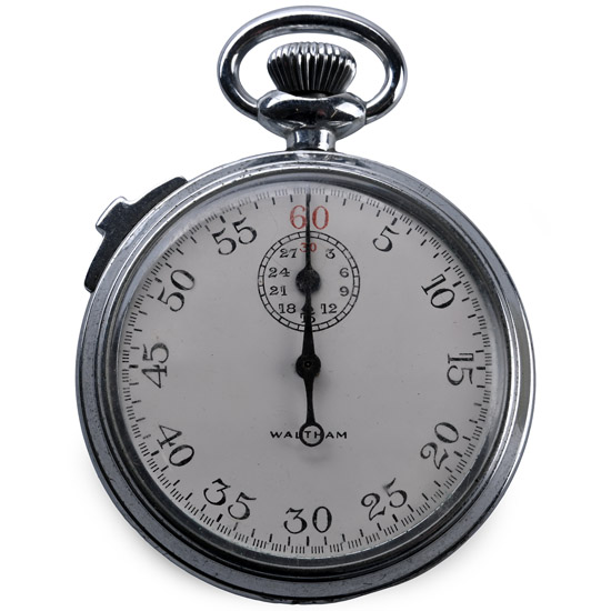 British RAF WWII Torpedo Timer Stop Watch