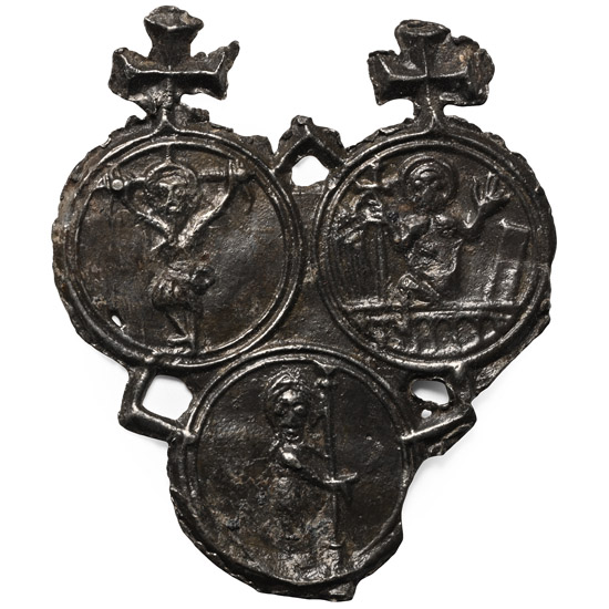 Medieval Pewter Wilsnack Pilgrims Badge