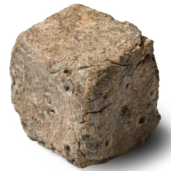 Roman Lead Gaming Die