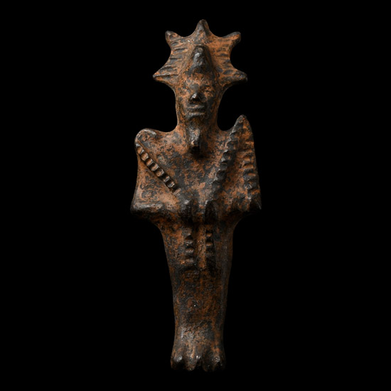 Egyptian Bronze Osiris Statuette