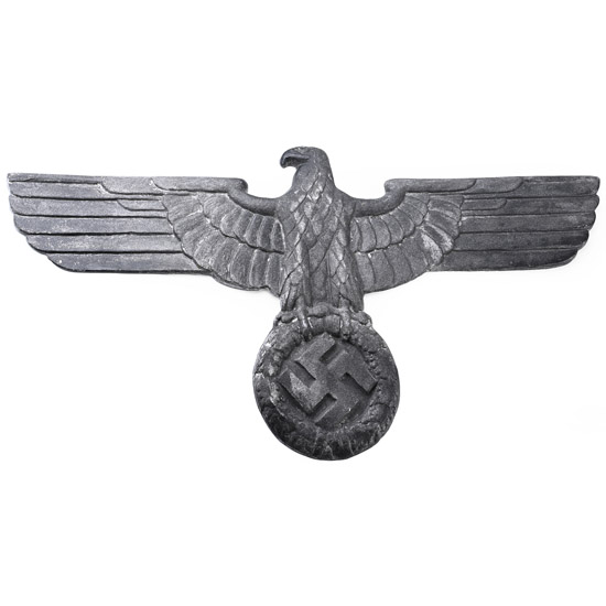 Large German Eagle Reproduction Aluminium Plaque