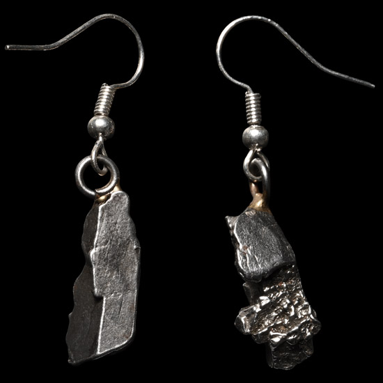 Campo del Cielo Meteorite Earrings