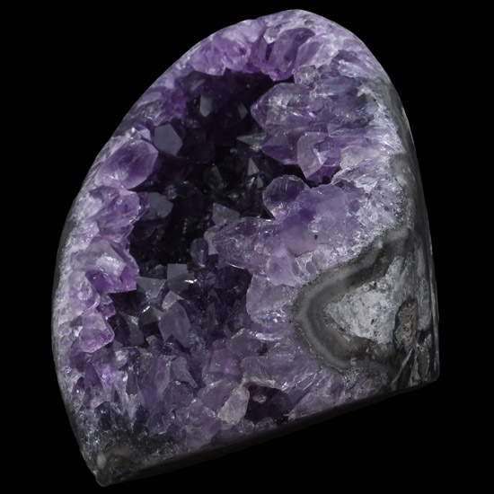 Cut and Polished Amethyst Church