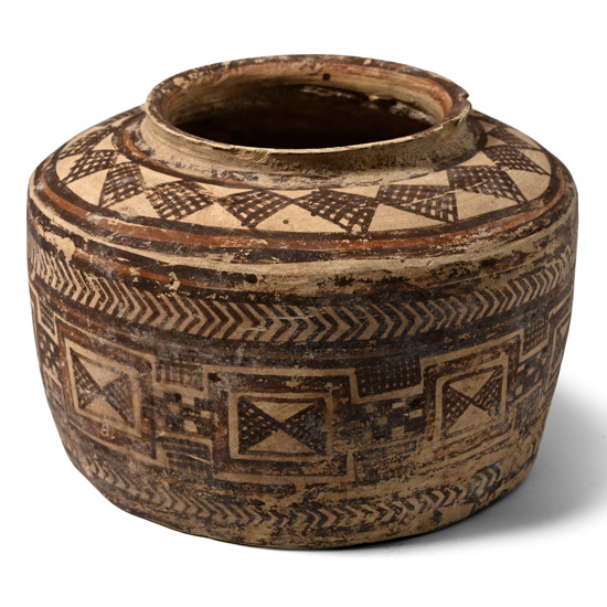Indus Valley Decorated Terracotta Jar