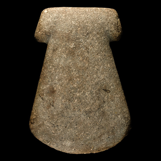 Pre-Columbian Polished Stone Axe Head