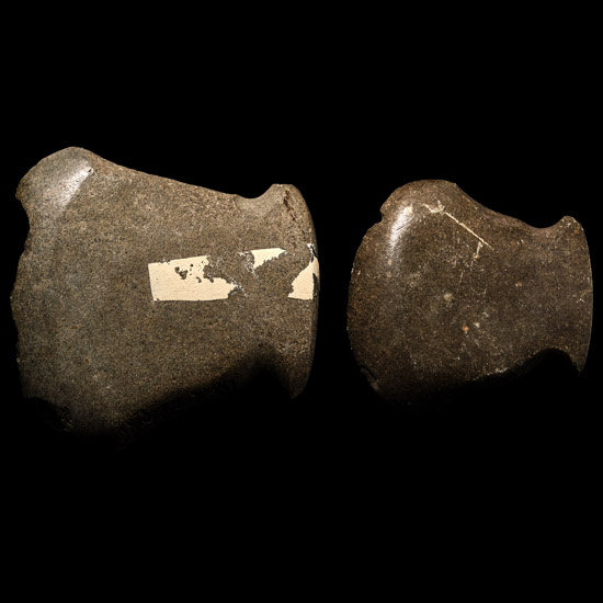 Pre-Columbian Polished Stone Axe Head Group