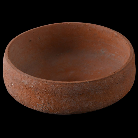 Nabataean Red Terracotta Eggshell Bowl