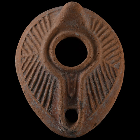 Byzantine Period Terracotta Oil Lamp