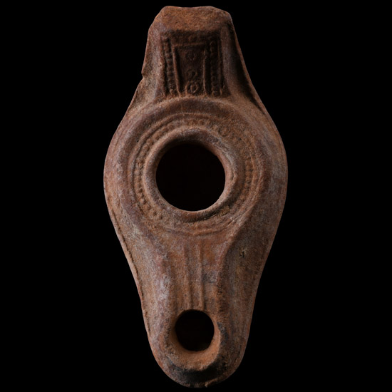 Byzantine Period Terracotta Oil Lamp