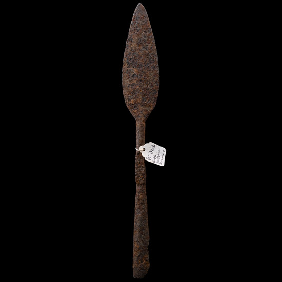 King James II Period Iron Lance Head