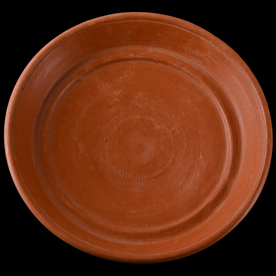 Roman Red Ware Decorated Dish