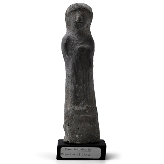 Phoenicio-Punic Terracotta Goddess Tanit Figure