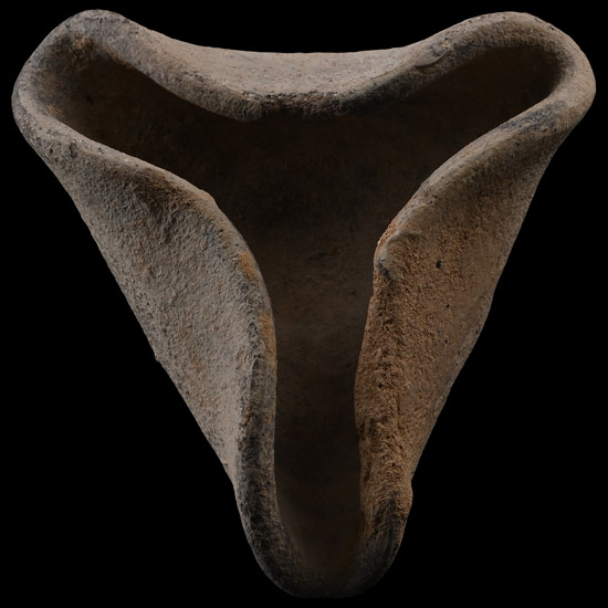 Holy Land Terracotta Pinched Rim Oil Lamp