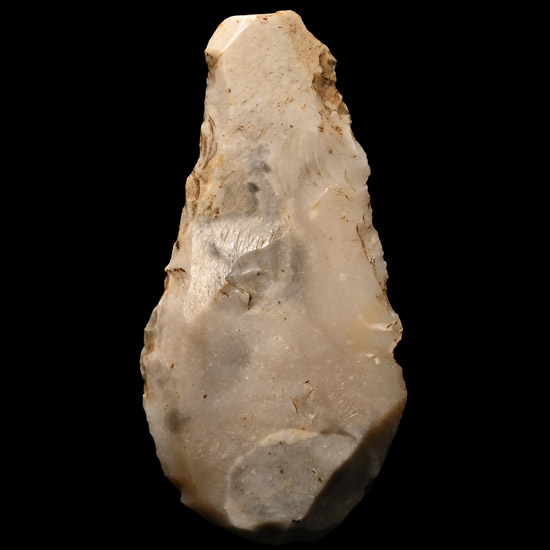 British Stone Age Napped Flint Blade Scraper from Farnham