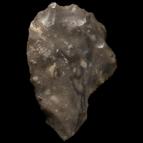 British Stone Age Knapped Flint Knife from Farnham
