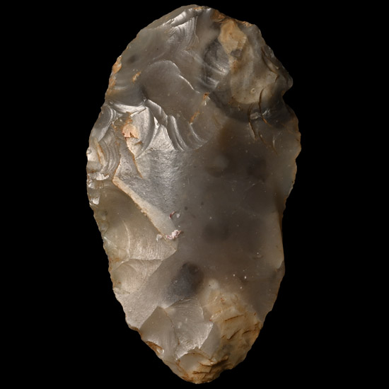 British Stone Age Knapped Flint Knife from Farnham