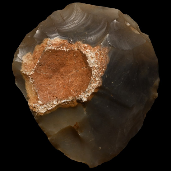 British Stone Age Knapped Flint Bifacial Knife from Farnham