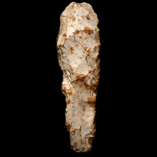 British Stone Age Large Knapped Flint Strike a Light from Farnham