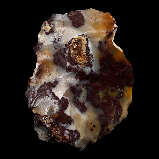 Stone Age Mousterian Knapped Fontmaure Jasper Neanderthal Tortoise-Back Knife