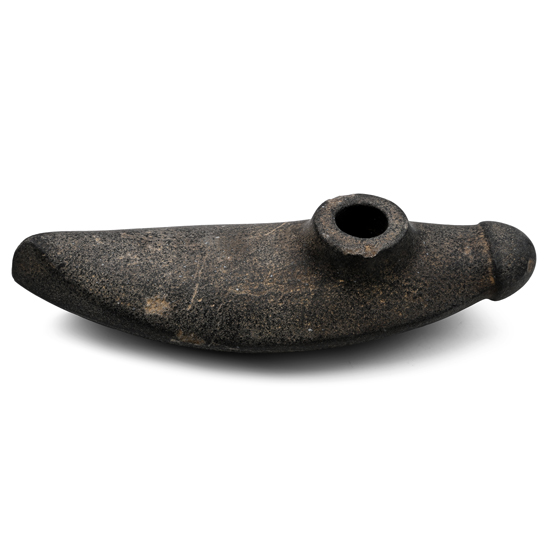 Large Stone Age Corded Ware Boat-Shaped Axehead