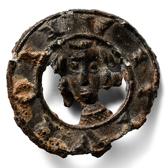 Medieval Pewter Pilgrims Badge of John the Baptist