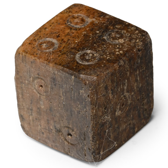 Large Roman Gaming Die