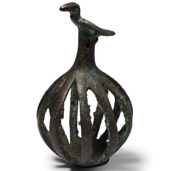 Luristan Bird-Headed Bell Harness Decoration