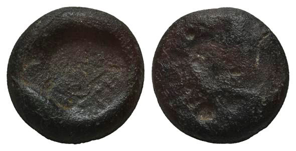 Byzantine(?) Glass Coin Weight.
