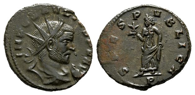 Claudius II Gothicus BI Antoninianus.