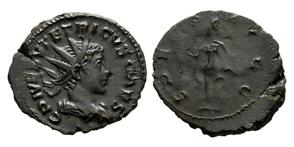 Tetricus II, as Caesar BI Antoninianus.