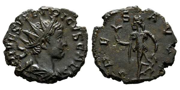 Tetricus II, as Caesar BI Antoninianus.