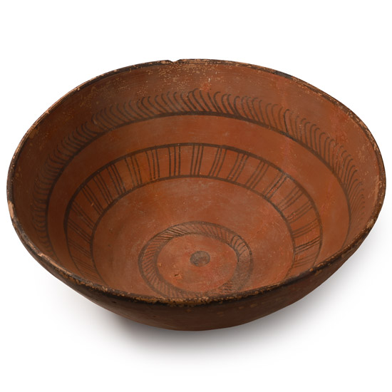 Indus Valley Terracotta Bichrome Bowl