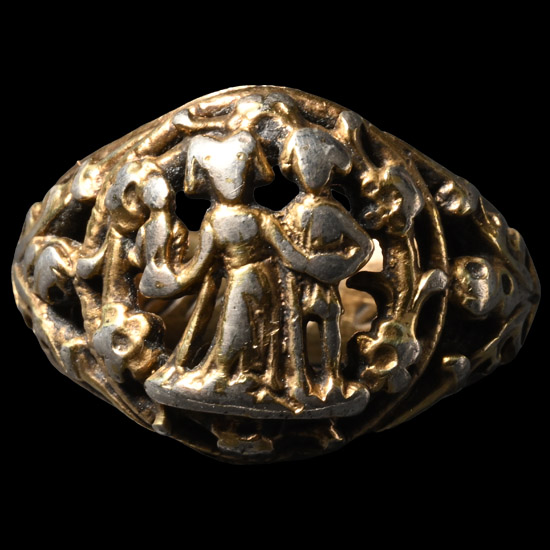 Eastern European Bronze Marriage Ring